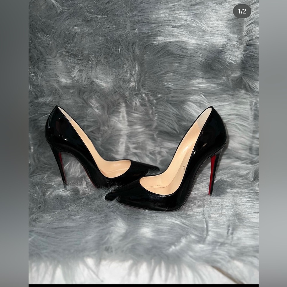 Christian Louboutin heels.